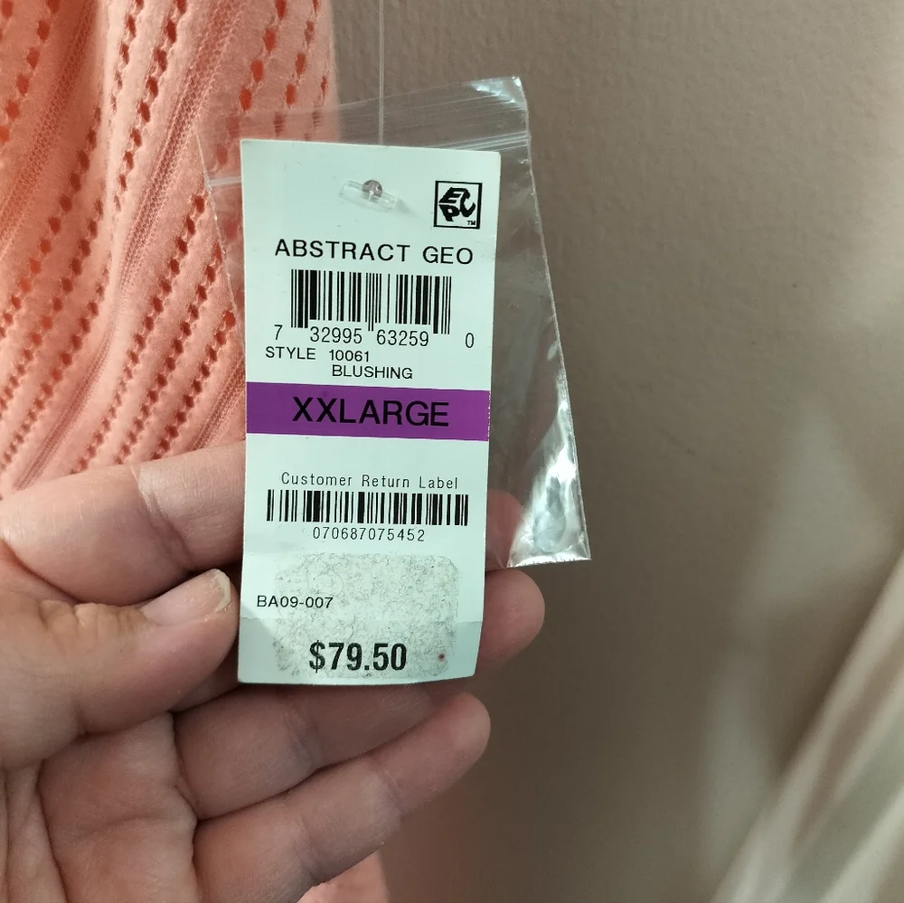 Pink Textured Dress - Picture 4 of 4